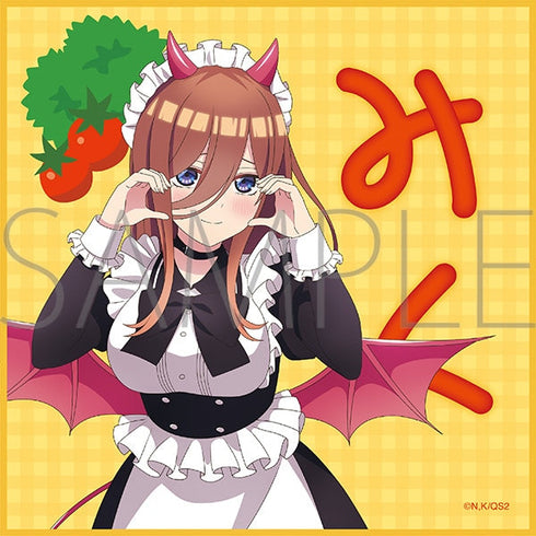 『五等分の花嫁*』ミニタオル/(小悪魔メイド)中野三玖